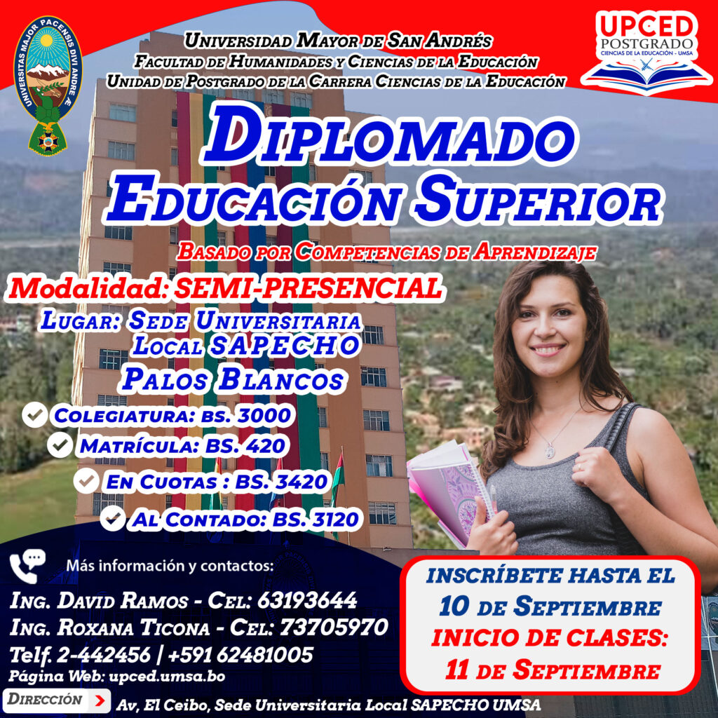 DIPLOMADO EN EDUCACION SUPERIOR